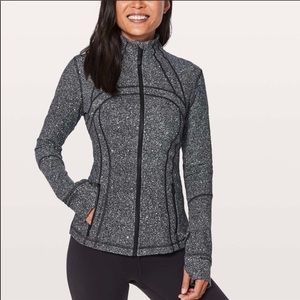 Lululemon Define Jacket in grey/white pattern